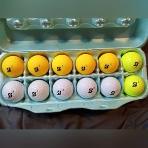 Bridgestone Golf Balls Used 12